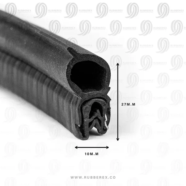 Peykan Trunk Rubber Seal Black Inner Layer