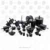 Rubber Bumper with Threaded Stud