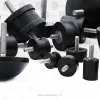Rubber Bumper with Threaded Stud