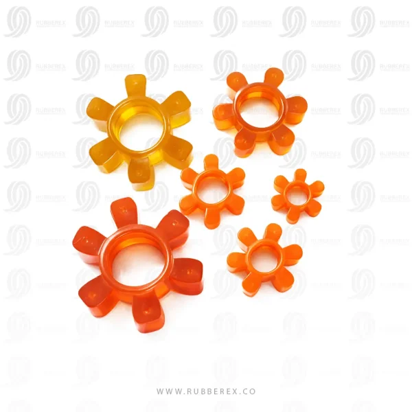 HRC Polyurethane Jaw Coupling (6-Spider)
